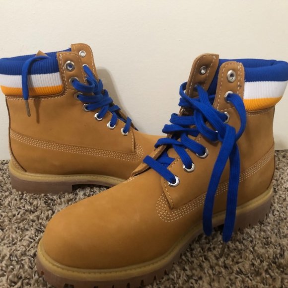 New Golden State Warriors Timberland Men Size 9 Men US - Picture 1 of 3